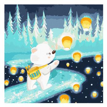 Ideyka Sky Lanterns Painting by Numbers 40x40cm - buy, prices for - photo 1