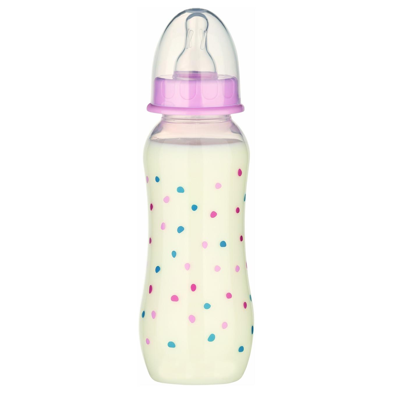 

Бутылочка Baby-Nova пластиковая розовая 240мл