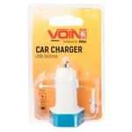 Voin Car Charger C-2406 2USB 12/24V-5V 2.4A + Voltmeter