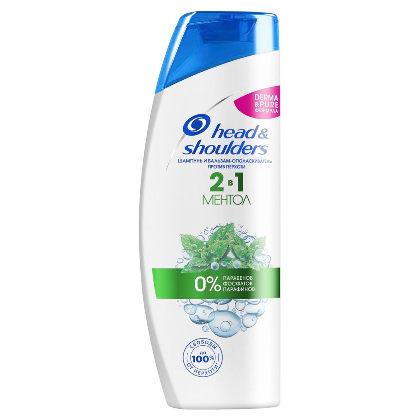 

Шампунь Head & Shoulders Свежесть ментола 2в1 360мл