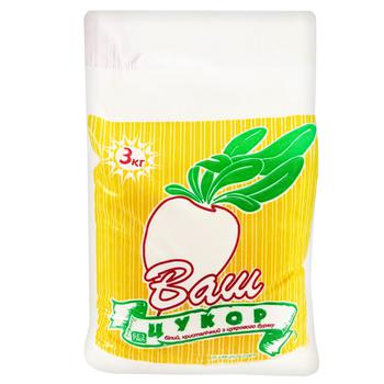 Vash Tsukor White Sugar 3kg - buy, prices for Tavria V - photo 1