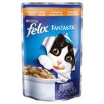 Корм Felix Fantastic З індичкою у желе для дорослих котів 100г