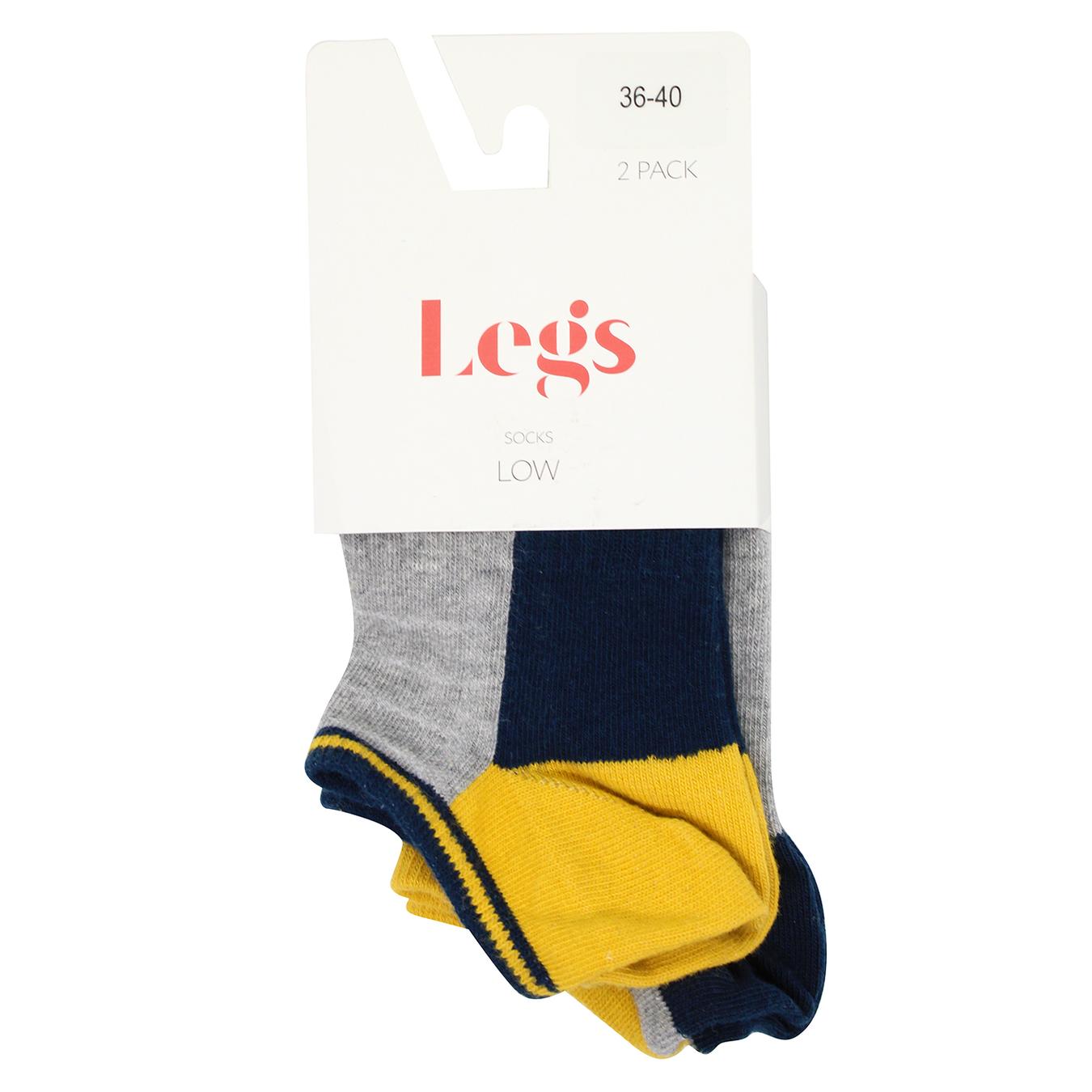 

Носки Legs унисекс укороченные р.36-40