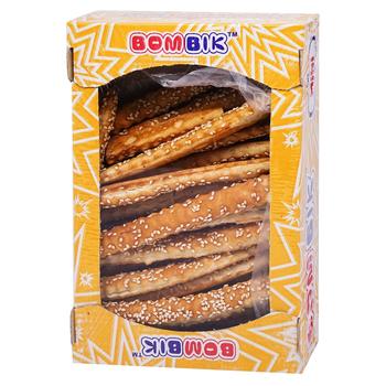 Bom-Bik Cool Stick Salted Cookies with Sesame 250g - buy, prices for NOVUS - photo 1
