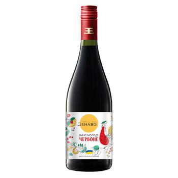 Shabo Young Red Dry Wine 9-14% 0.75l - buy, prices for COSMOS - photo 1