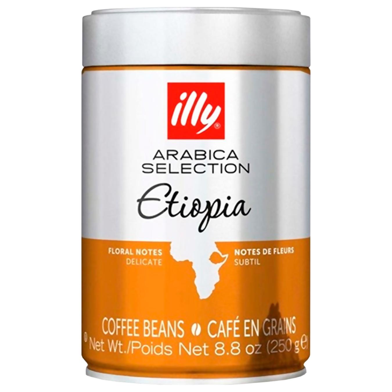 

Кофе ILLY в зернах моноарабика Эфиопия 250г