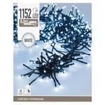 Гирлянда электрическая Koopman наружная 1152 LED 11,4м холодный белый