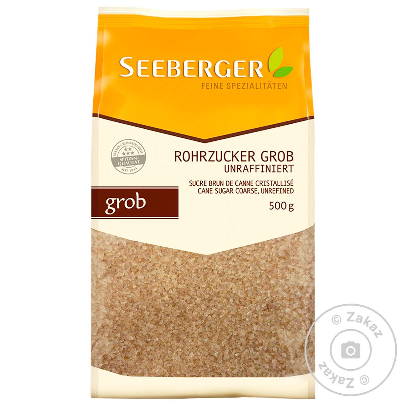 

Сахар тросниковий Seeberger 500г