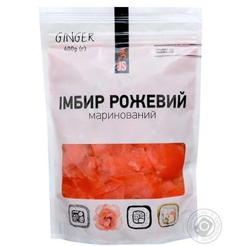 Имбирь JS маринованный розовый 400г купить, цены на МегаМаркет - фото 2