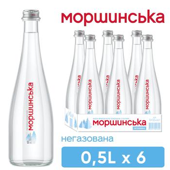 Вода мінеральна Моршинська негазована 0,5л - купити, ціни на - фото 1