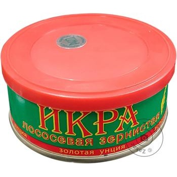 Zolotaya Untsia Red Salmon Caviar 100g - buy, prices for - photo 1
