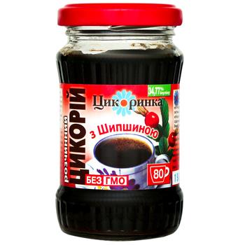 Instant natural drink Tsikorinka Chicory with rosehip 200g - buy, prices for Auchan - photo 1