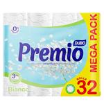 Папір туалетний Диво Premio Bianco тришаровий 32 рулони