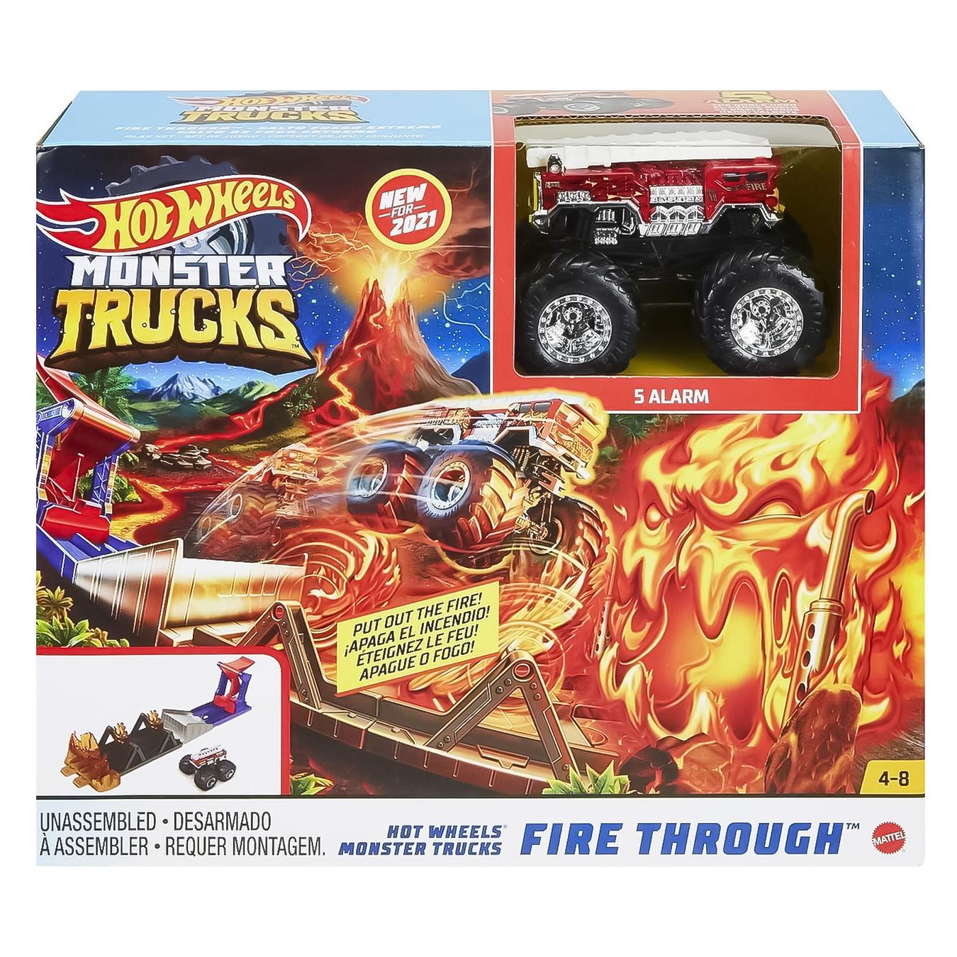 

Набор игровой Hot Wheels Monster Trucks Ожесточенная борьба