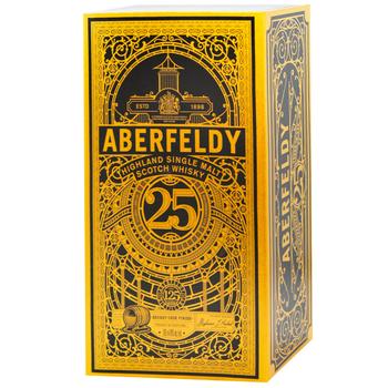 Віскі Aberfeldy 125th Anniversary Edition 25 років 46% 0,7л - купити, ціни на - фото 2