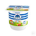 Сирок Простоквашино для малят з біфідобактеріями банан-малина 3,4% 100г