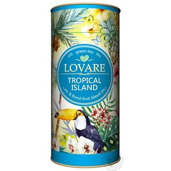 Lovare Tropical Island green tea 80g - buy, prices for NOVUS - photo 1