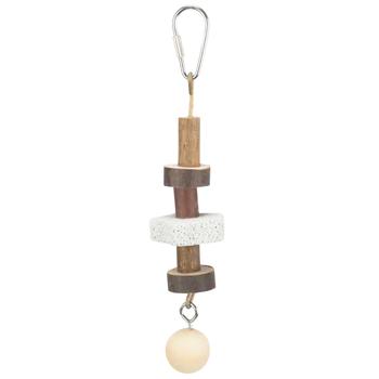 Trixie Chalk with Wooden Toy and Bell for Birds 16cm - buy, prices for - photo 5