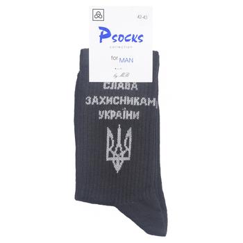 Носки мужские Premier Socks Око р.42-43 черный - купить, цены на - фото 1