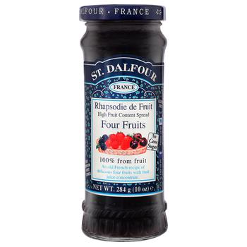 St.Dalfour Four Fruits Jam 284g - buy, prices for ULTRAMARKET - photo 1