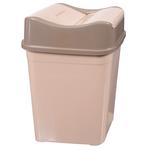 Bursev Plastic Beige Garbage Container 5l