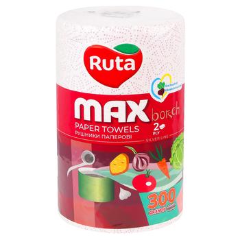 Ruta Max 2-ply Paper Towels 1pc - buy, prices for NOVUS - photo 1