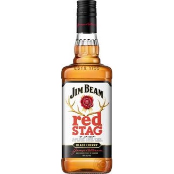 Виски Jim Beam Red Stag Black Cherry 40% 1л купить, цены на МегаМаркет - фото 1