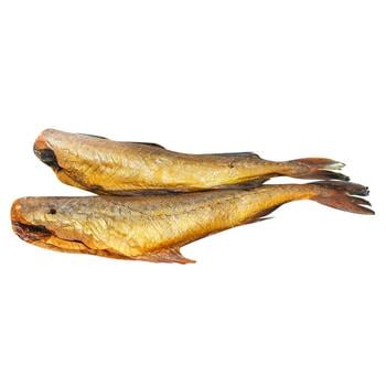 Hot-smoked Blue Mackerel without Head by Weight - buy, prices for Auchan - photo 1