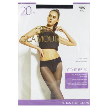 Колготы Glamour Couture женские 20 Den р4 Nero - купить, цены на NOVUS - фото 1