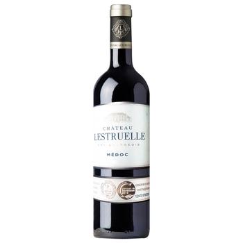 Вино Maison Bouey Chateau Lestruelle Medoc червоне сухе 13% 0,75л