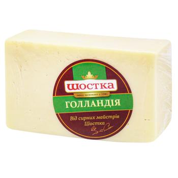 Сир Шостка Голландія 45% - купити, ціни на NOVUS - фото 1