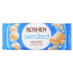 Шоколад білий Roshen пористий 80г
