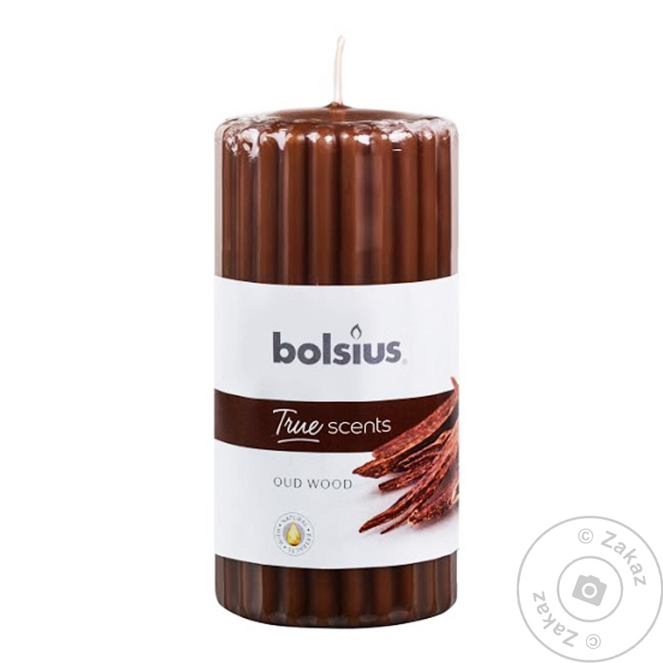 bolsius true scents oud wood