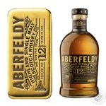Whiskey Aberfeldy 40% 700ml glass bottle