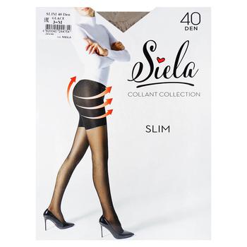 Колготи Siela Slim Glace жіночі 40ден розмір 3 - купити, ціни на - фото 1