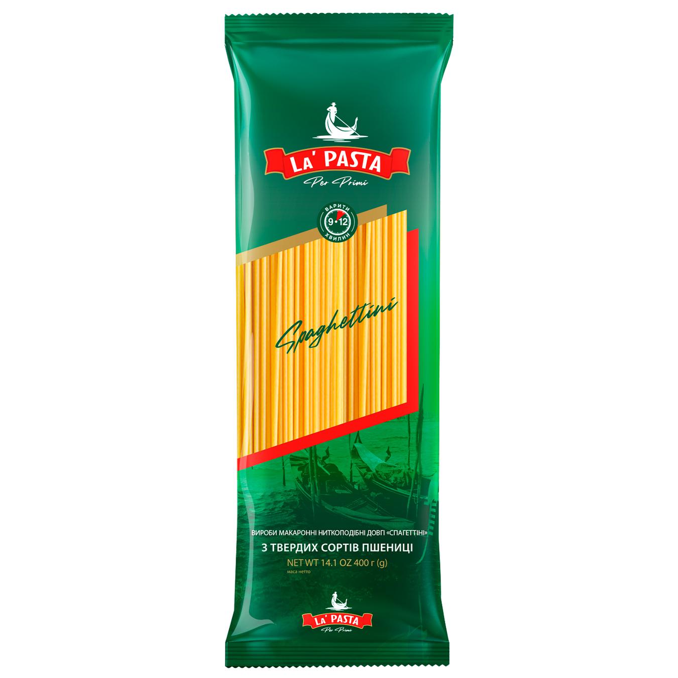 

Макароны La Pasta Per Primi спагеттини 400г