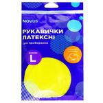 Перчатки хозяйственные Novus латексные L