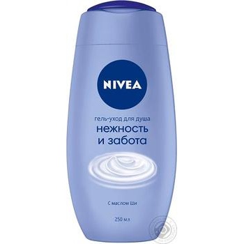 Гель-догляд для душу Nivea Ніжність і турбота 250мл - купити, ціни на NOVUS - фото 1