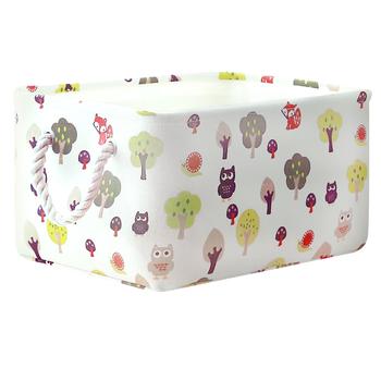 MVM TH-10 M White Textile Box with Lid 25*35*17cm - buy, prices for Tavria V - photo 1