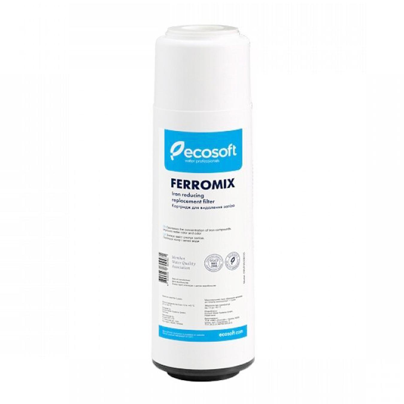 

Картридж Ecosoft Ferromix для удаления железа 2,5"х10"