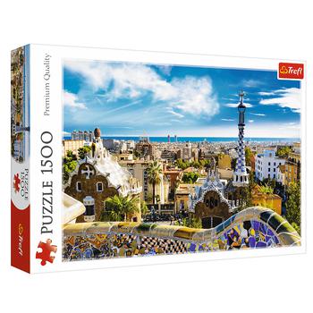 Trefl Park Guell Puzzle 1500 Elements