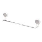 Держатель MVM для полотенца клейкий пластик белый