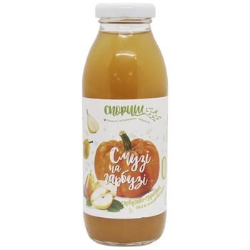 Sporish Smoothie Pumpkin-Pear Juice with Sugar 0.3l - buy, prices for NOVUS - photo 1