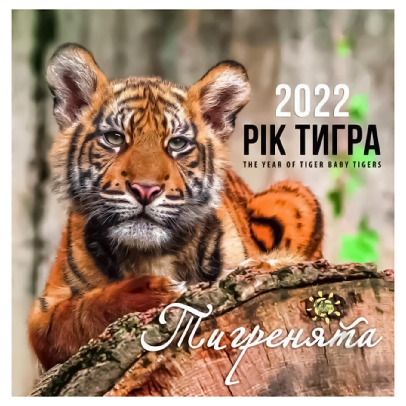 

Книга Праздник каждый день Календарь 2022 Рік тигра Тигренята