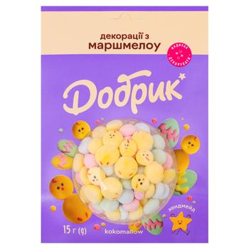 Декорації кондитерські Добрик Kokomallow з маршмелоу