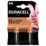 Duracell AA Alkaline Batteries 2pcs