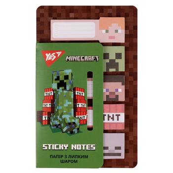 Yes Minecraft Sticky Notes 20mm 5х20pcs
