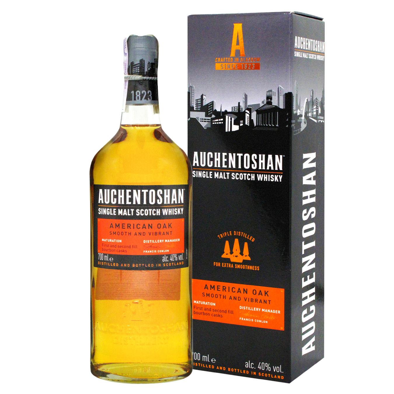 

Виски Auchentoshan American Oak 8 лет 40% 0,7л