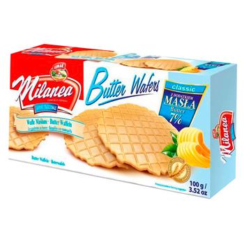 Milanea Butter Wafers 100g - buy, prices for EKO Market - photo 1