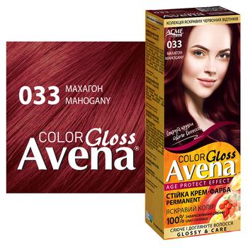 AVENA Gloss Color 033 Mahogany Permanent Cream Hair Dye - buy, prices for Tavria V - photo 2